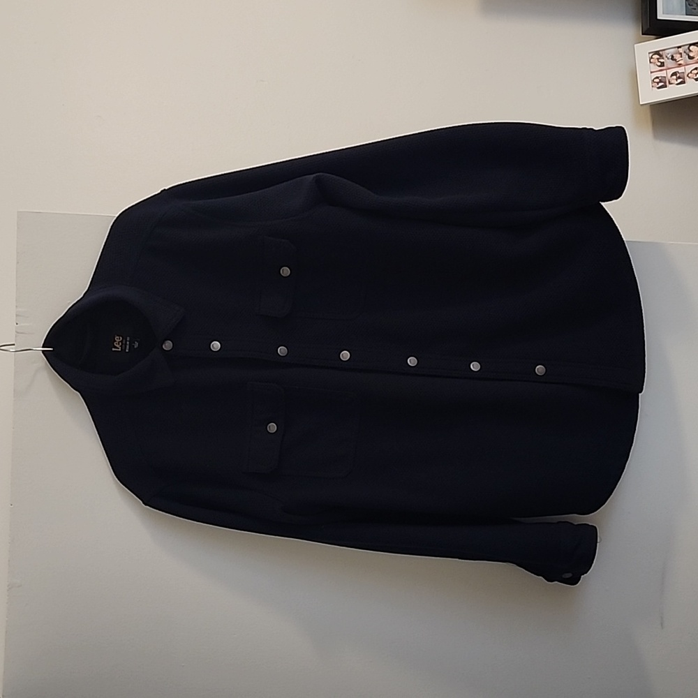 Brand New - Men's Lee Regular Fit Shirt Jacket - Navy Blue